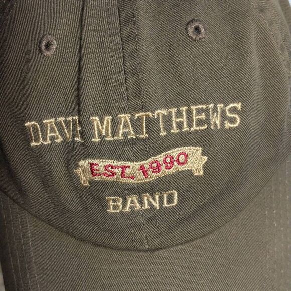Dave Mathews Band Baseball Cap by Alternative Apparel Adjustable Slate Blue Grey - Picture 1 of 8